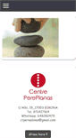 Mobile Screenshot of centrepereplanas.com